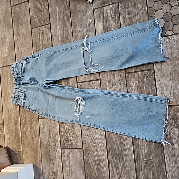 Zara Denim - Zara size 0 wide leg style